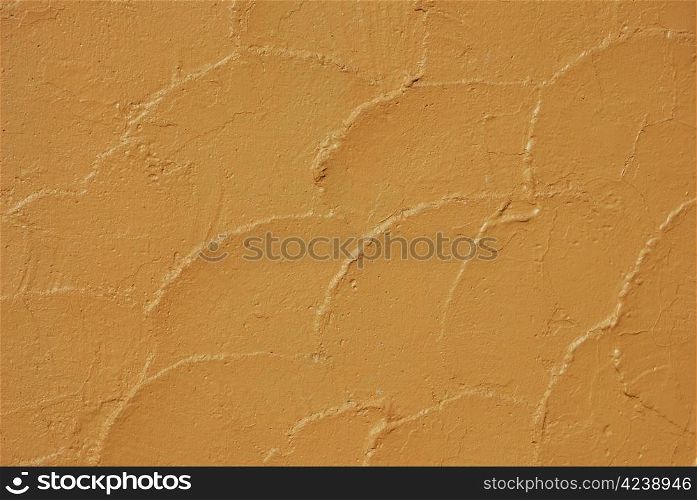 Golden colored stucco