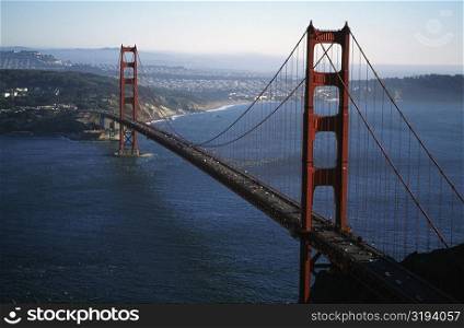 Golden Gate Bridge, San Francisco, California, Aerial view