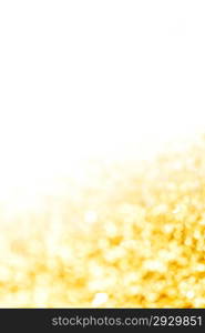 Golden glitter background