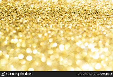 Golden glitter texture christmas background. Golden glitter texture christmas background with copy space