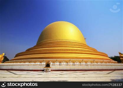 Golden Pagoda Temple Myanmar
