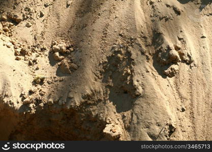 golden sand beach nature background