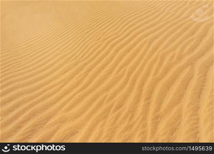 Golden sand dunes background
