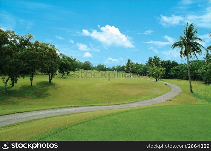 golf course field