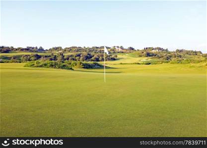 Golf field in the Algarve Portugal