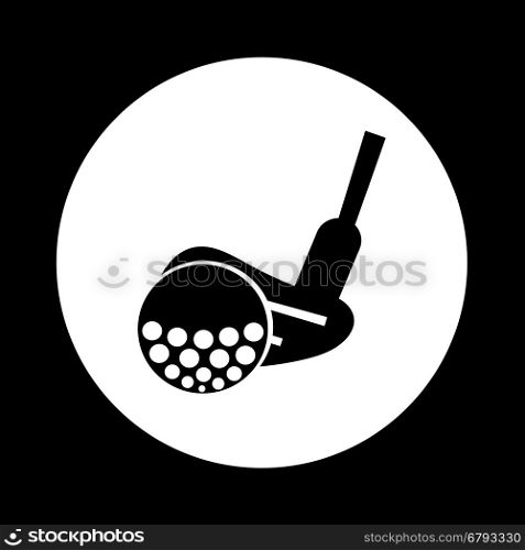 golf icon illustration design