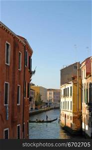 Gondolas, Venice, Italy.