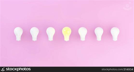 Good or Great Idea Sudden Inspiration Light Bulb Moment. Good or Great Idea