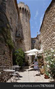 Gordes, Provence Region, France. Local architecture detail, useful to descibe a lifestyle