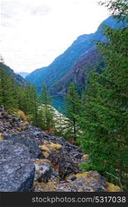 Gorge Lake in North Cascades National Park, Washington