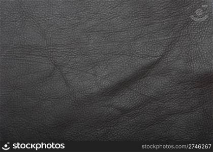 gorgeous brown leather scrap background or texture