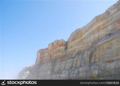 gorgeous cliff scenery at Praia del Rey