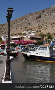 gorgeous greek scene in Kalymnos island port
