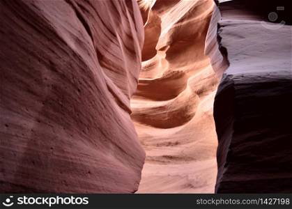 Gorgeous look at Antelope Canyon on Navajo Nation in Arizona.