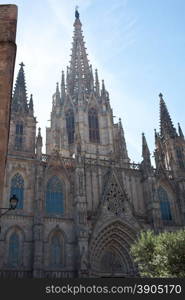 Gothic Barcelona Cathedral (Santa Eulalia or Santa Creu)