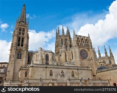 Gothic Cathedral in Burgos, Spain