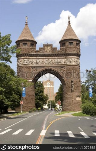 Gothic gatehouse