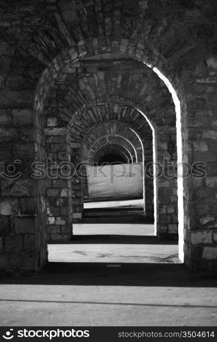 gothic stone passage architecture monument