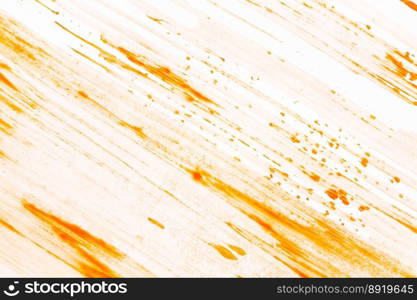 gouache acrylic orange red yellow brown paint texture background hand made brush on paper