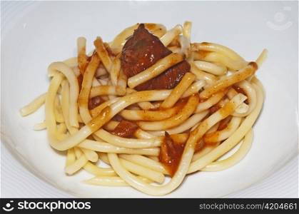 goulash with noodles