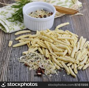 Gourmet Italian Pasta with Herbs and Spices