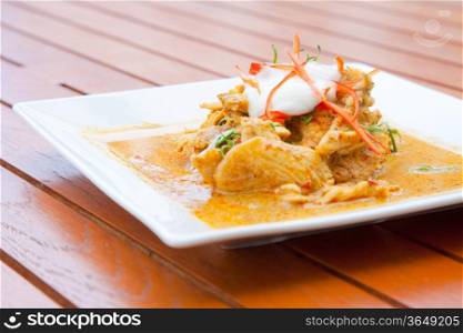 Gourmet Thai Chicken Red Curry Meal