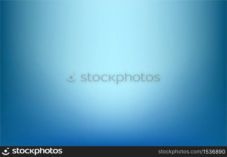 Gradient Blue Background. Vector illustration.