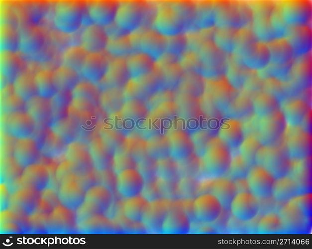 Gradient Bobbled 3D simulated Background image