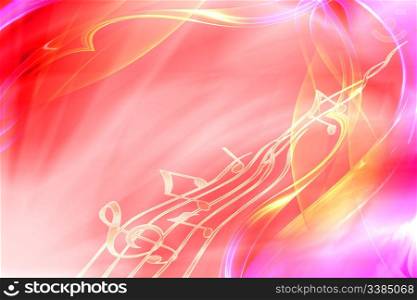 gradient musical pattern