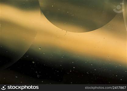 gradient sepia oil drops water surface abstract background