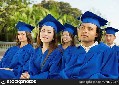 Graduates Listening to Speech