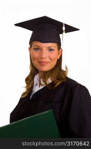 Graduation Portrait of Young Woman