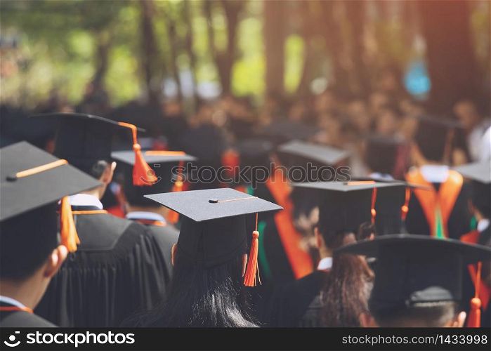 Graduation: Student Standing With Diploma