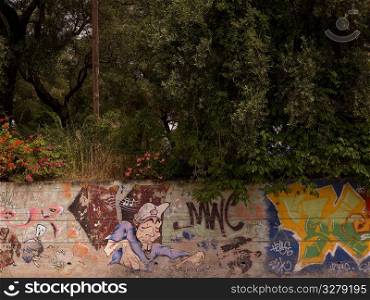 Graffiti in Corfu