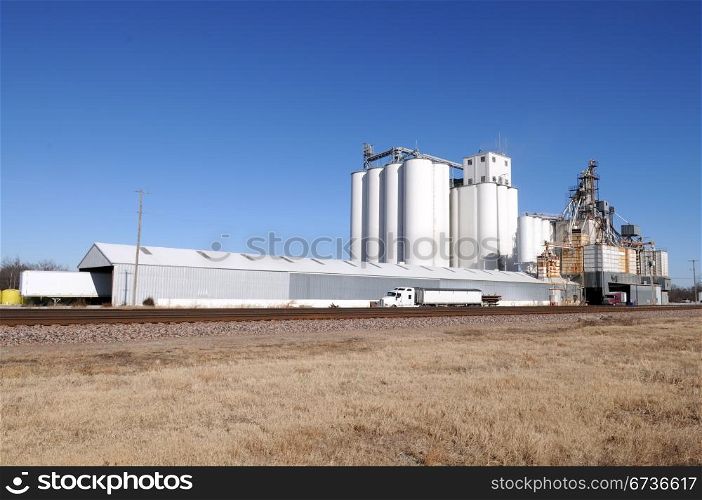 Grain processing facility, Afton, Oklahoma