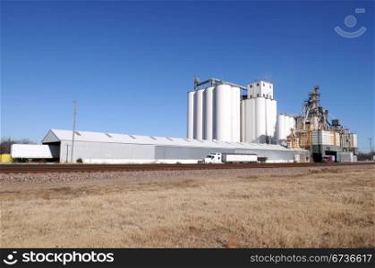 Grain processing facility, Afton, Oklahoma