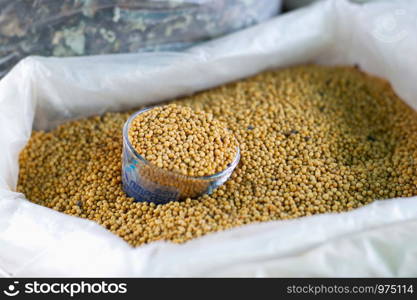 Grains for sale in local market, Pune Maharashtra