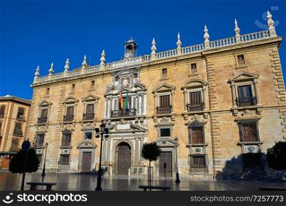 Granada Royal Jail and Chancellery in Spain of Andalusia