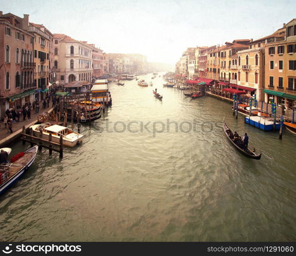 grand canal in Venice Italy