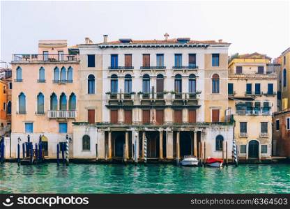 Grand canal of Venice Italy