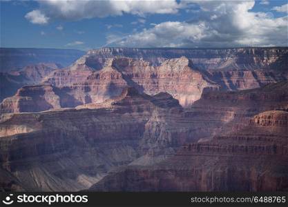 Grand Canyon aerial view. picturesque landscape of America. Grand Canyon aerial view.