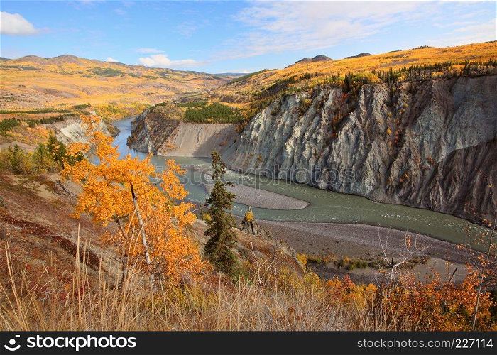 Grand Canyon of Stikine River in Northern British Columbia