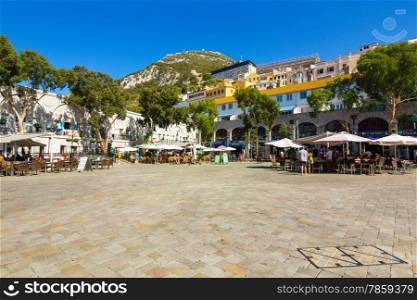 Grand Casemates Square, Gibraltar, Spain