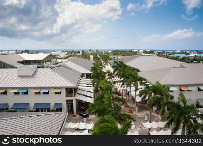 Grand Cayman from Camana Bay observation tower