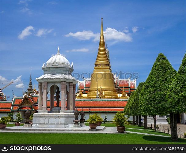 Grand Palace complex landmark in Bangkok, Thailand. Grand Palace, Bangkok, Thailand