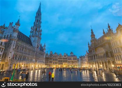 Grand Place square in Brussels, Belgium