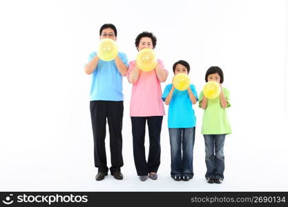 Grandparents with grandchildren