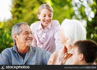 Grandparents with Grandchildren