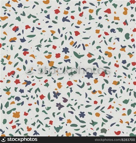 Granite marble surface seamless vector pattern, AI Generated