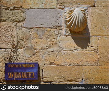 Granon pilgrims Hospital in The way of Saint James called San Juan Bautista